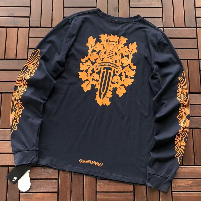 CHROME HEARTS LONG-SLEEVE 77073132 (im 185CM 80KG iwear size M in the photo)