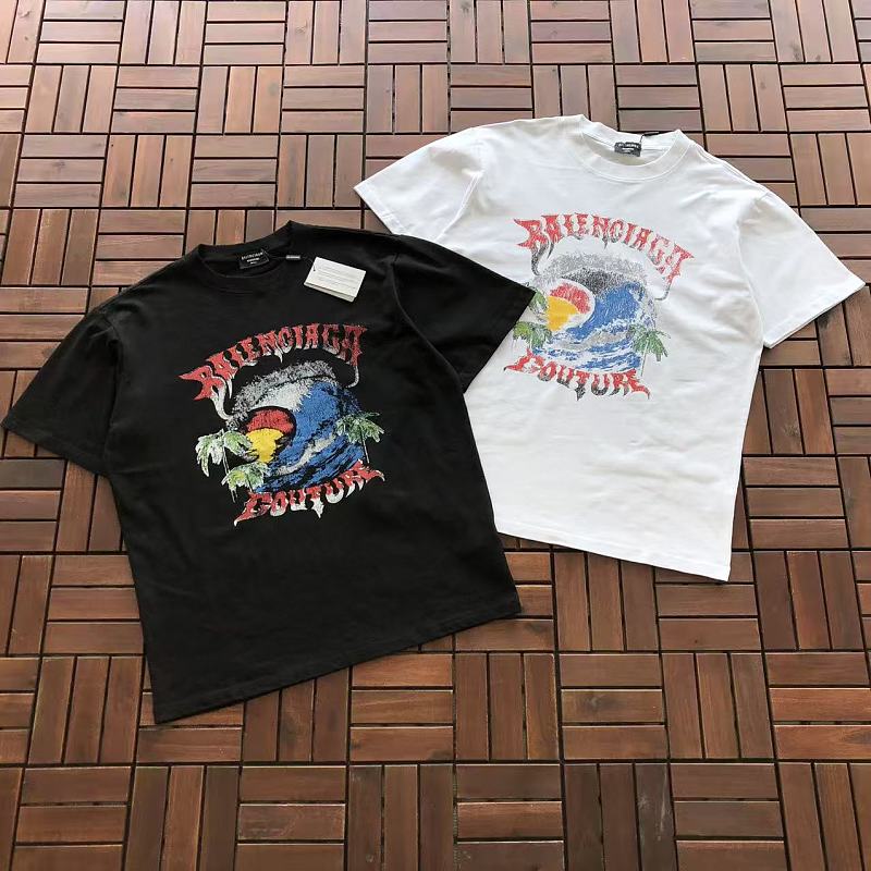 BALENCIAGA T-SHIRT 77071206 (im 185CM 70KG iwear size S in the photo)