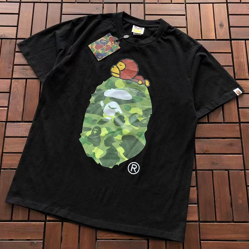 BAPE T-SHIRT 66072203 (im 185CM 70KG iwear size M in the photo)
