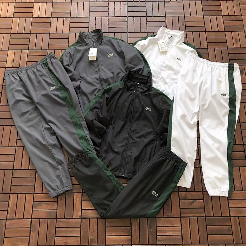 LACOSTE JACKET TROUSERS 11122105 (im 180CM 68KG iwear size L in the photo)