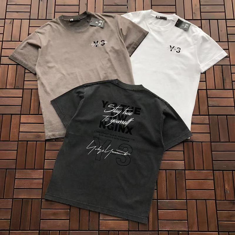 Y-3 & ADIDAS T-SHIRT 55042305 (im 185CM 80KG iwear size L in the photo)