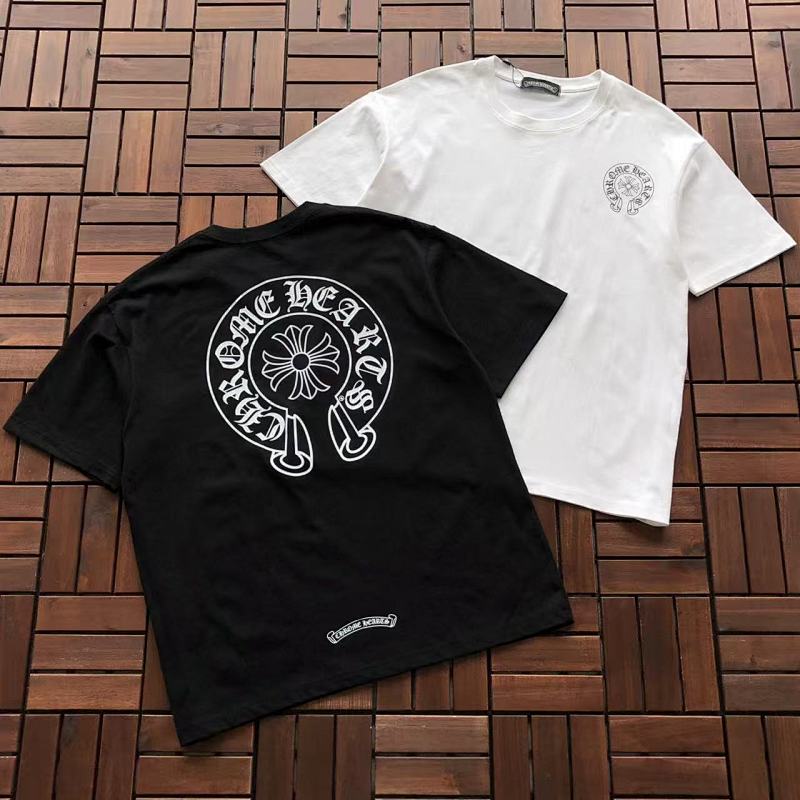 CHROME HEARTS T-SHIRT 77040838 (im 176CM 58KG iwear size M in the photo)