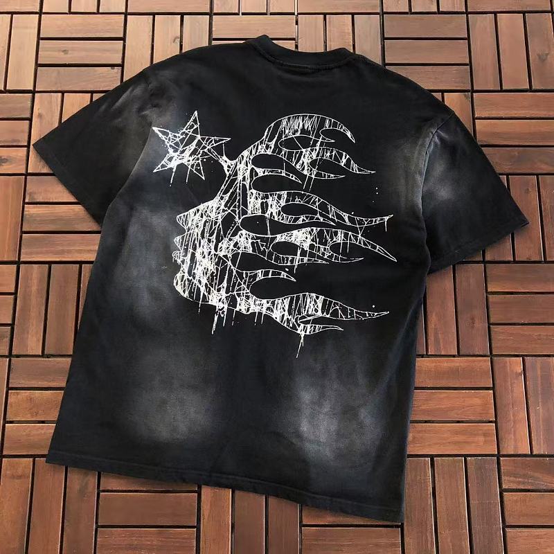 HELLSTAR T-SHIRT 55090139 (im 185CM 70KG iwear size M in the photo)
