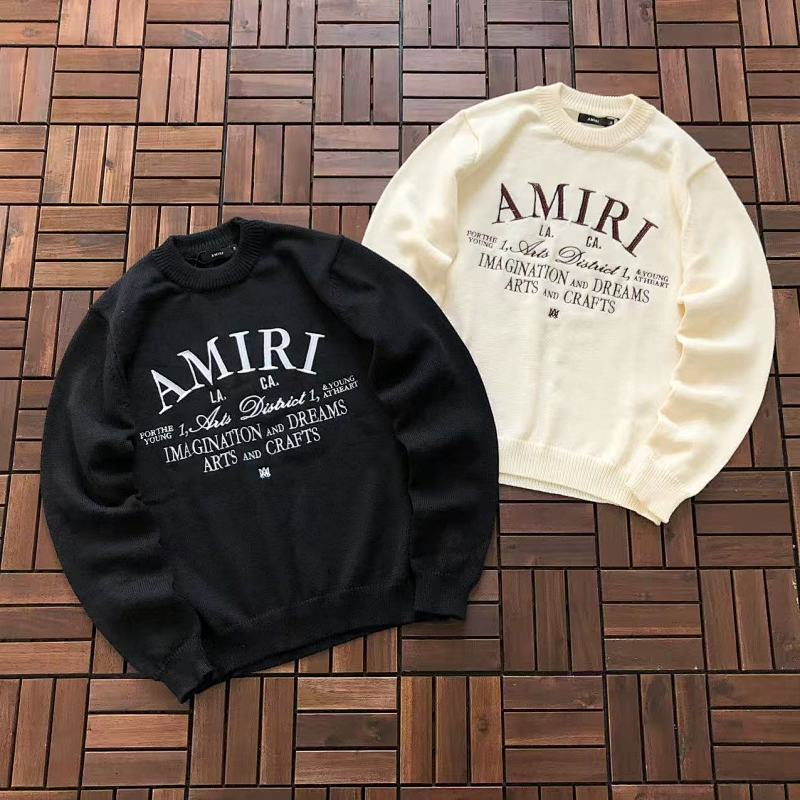 AMIRI SWEATER 77010914 (im 176CM 58KG iwear size M in the photo)