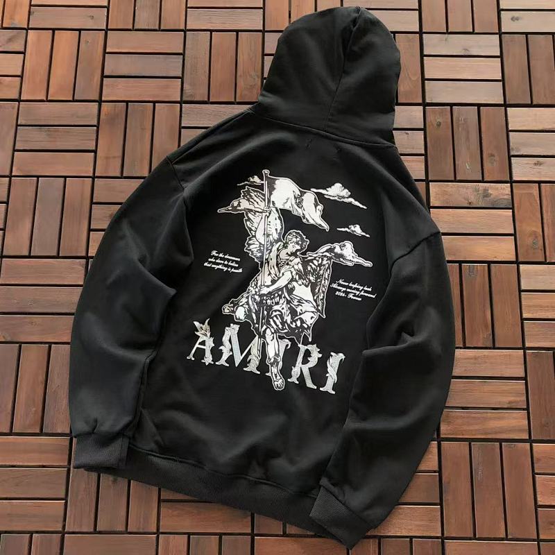 AMIRI HOODIE 33111702 (im 185CM 80KG iwear size M in the photo)