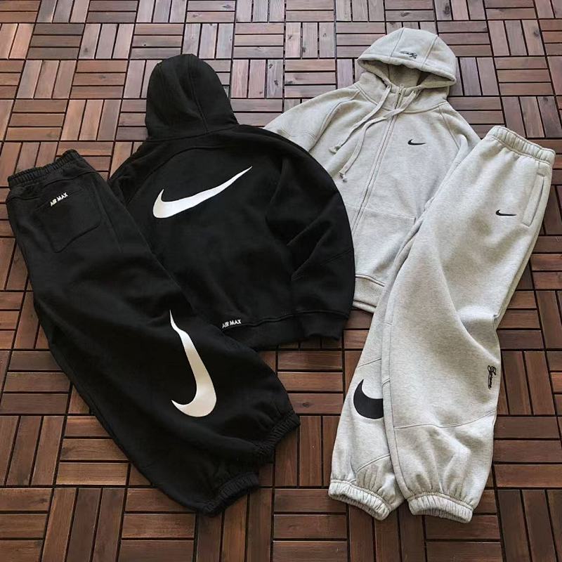 TOP PANTS NIKE& SUPREME HOODIE TROUSERS FLEECE 44121516