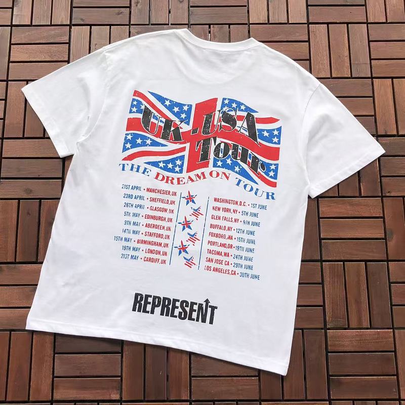 REPRESENT T-SHIRT 66061435 (im 185CM 80KG iwear size L in the photo)