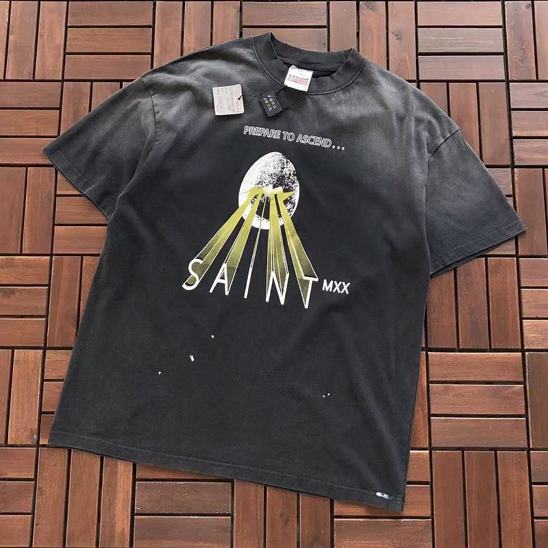 SAINT MICHAEL T-SHIRT 55041325 (im 185CM 70KG iwear size S in the photo)