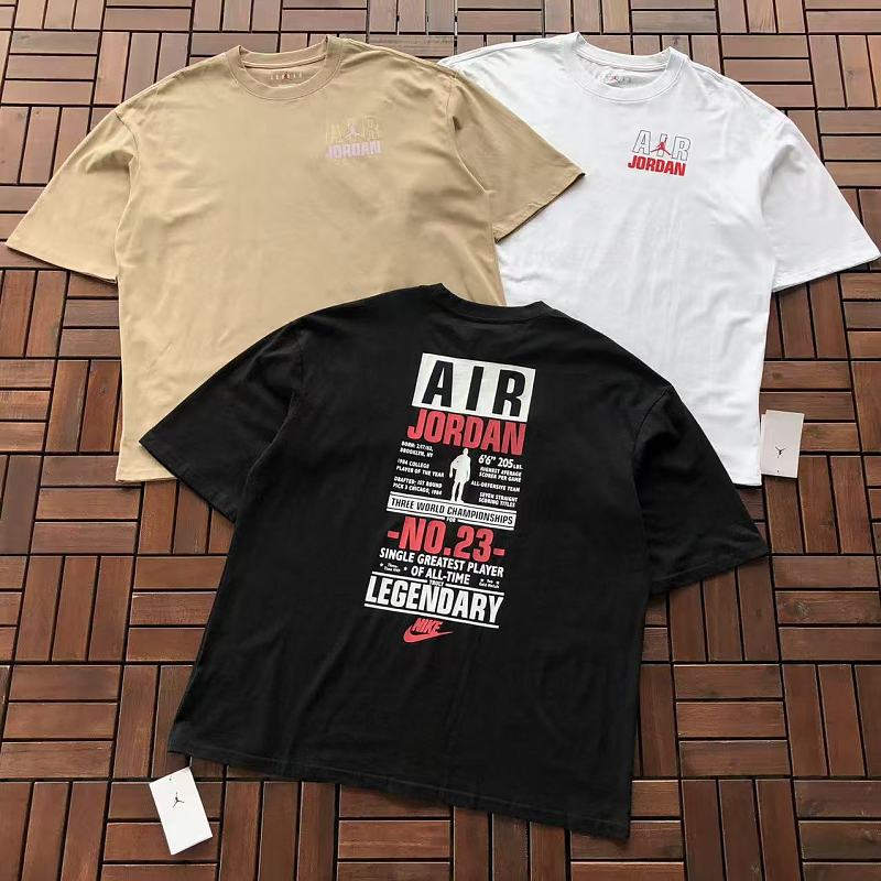 AIR JORDAN & NIKE T-SHIRT 55061501 (im 185CM 80KG iwear size L in the photo)