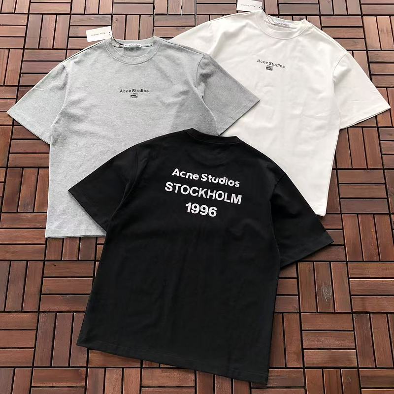 ACNE STUDIOS T-SHIRT 88050401 (im 185CM 80KG iwear size S in the photo)