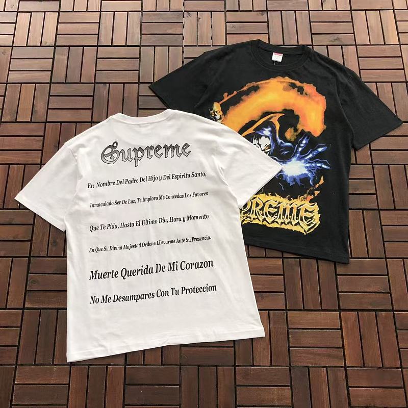 SUPREME T-SHIRT 77061432 (im 185CM 70KG iwear size M in the photo)