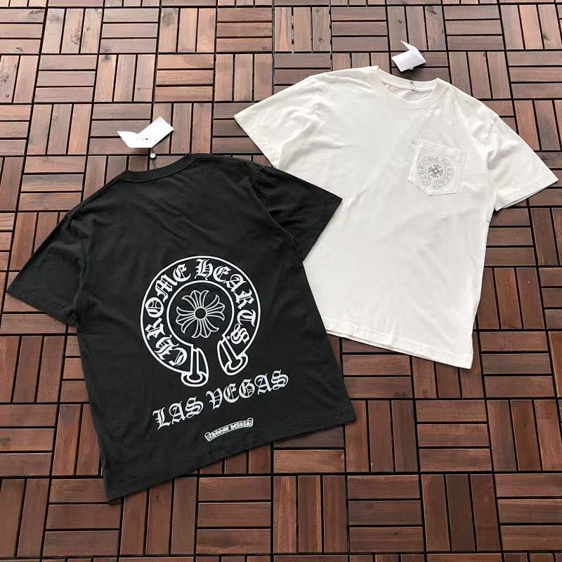 CHROME HEARTS T-SHIRT 55022616 (im 185CM 80KG iwear size S in the photo)