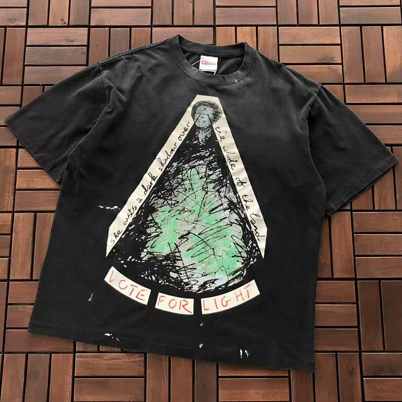 SAINT MICHAEL T-SHIRT 77042253 (im 185CM 80KG iwear size M in the photo)