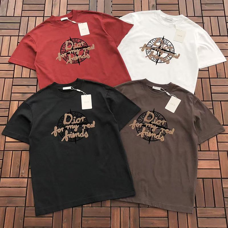 DIOR &STONE ISLAND T-SHIRT 55011606 (im 185CM 80KG iwear size M in the photo)
