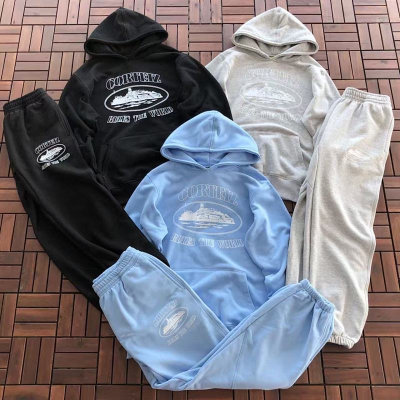 TOP PANTS CORTEIZ HOODIE TROUSERS FLEECE 33121419