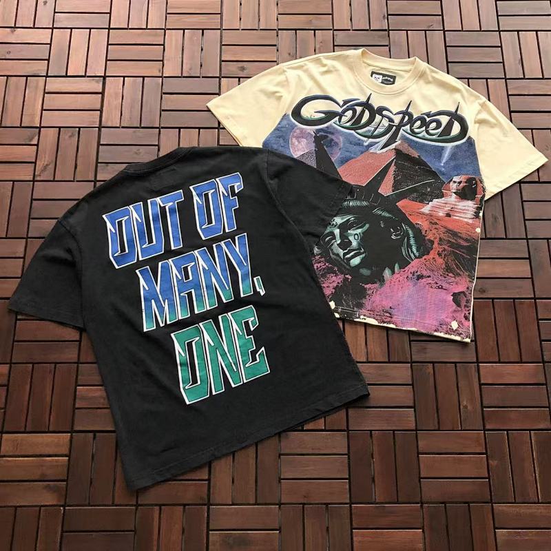 BLACK APRICOT GODSPEED T-SHIRT 77040685 (im 176CM 58KG iwear size M in the photo)