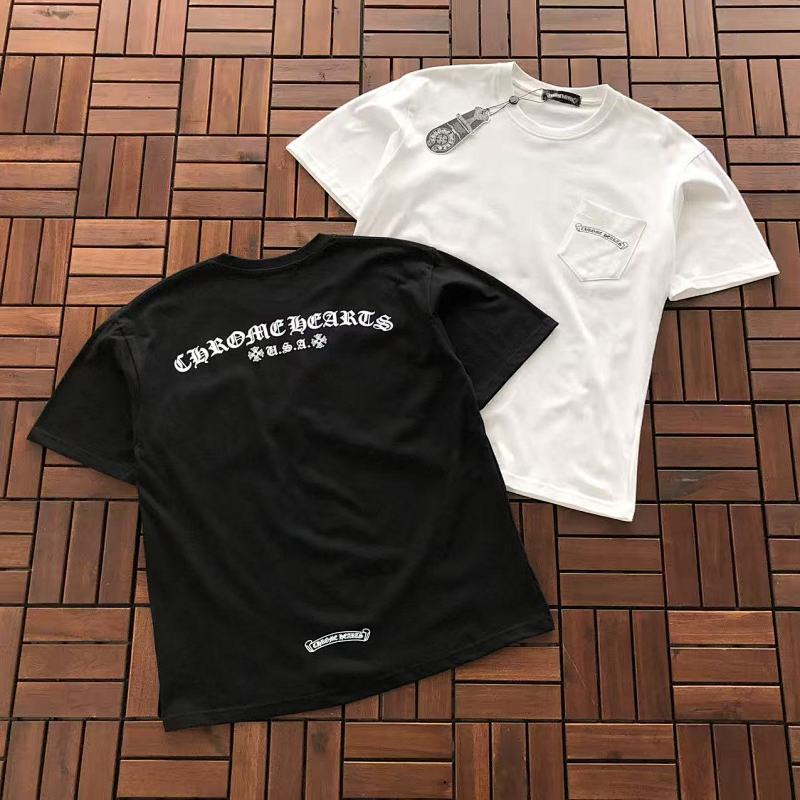 CHROME HEARTS T-SHIRT 77041024 (im 185CM 70KG iwear size M in the photo)
