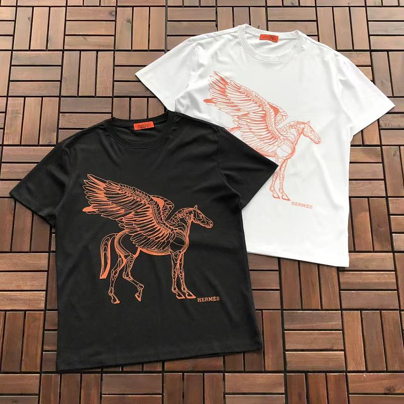HERMES T-SHIRT 77051831 (im 185CM 80KG iwear size L in the photo)