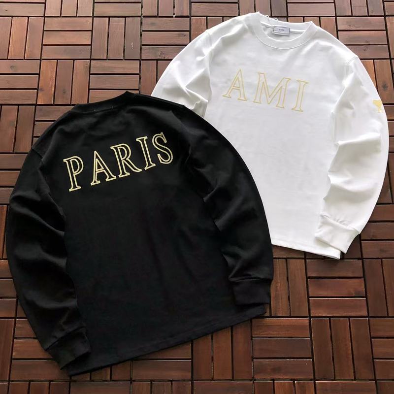 AMI LONG-SLEEVE 55073012 (im 185CM 70KG iwear size M in the photo)