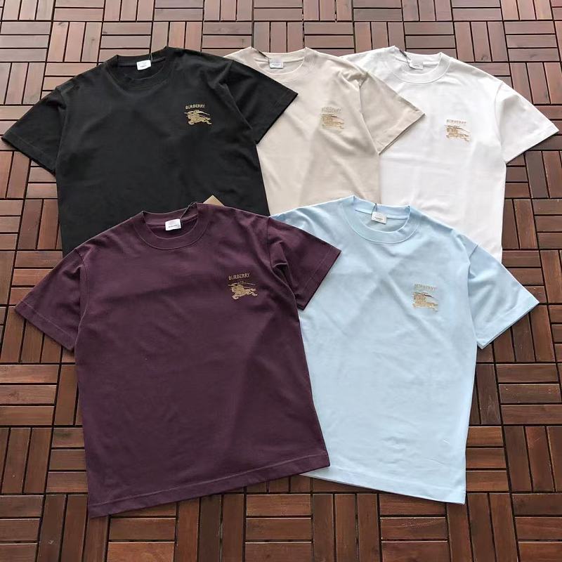 BURBERRY T-SHIRT 55070129 (im 185CM 70KG iwear size L in the photo)