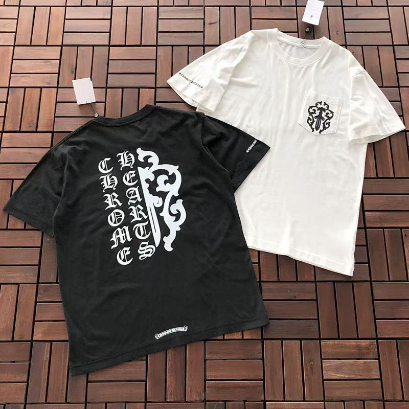 CHROME HEARTS T-SHIRT 55022620 (im 185CM 80KG iwear size S in the photo)
