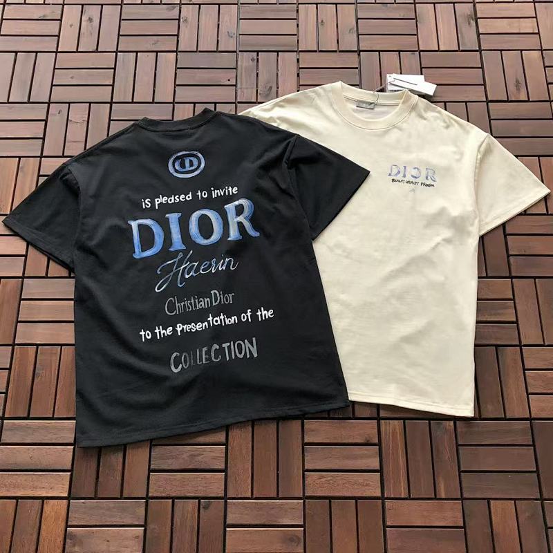 DIOR T-SHIRT 22120443 (im 184CM 80KG iwear size S in the photo)