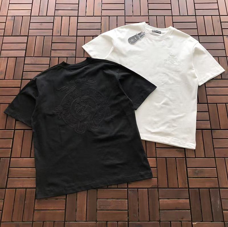 CHROME HEARTS T-SHIRT 77060422 (im 185CM 70KG iwear size L in the photo)