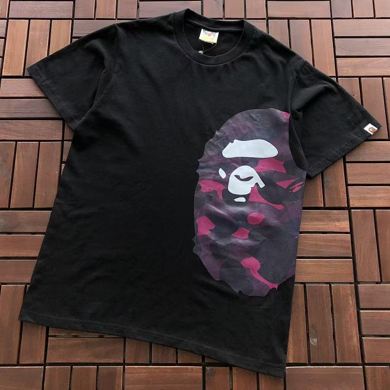 BAPE T-SHIRT 66072263 (im 185CM 70KG iwear size M in the photo)