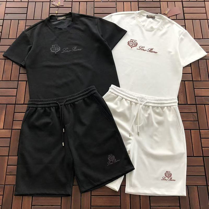 LORO PIANA T-SHIRT SHORTS 55071078 (im 185CM 70KG iwear size XL in the photo)