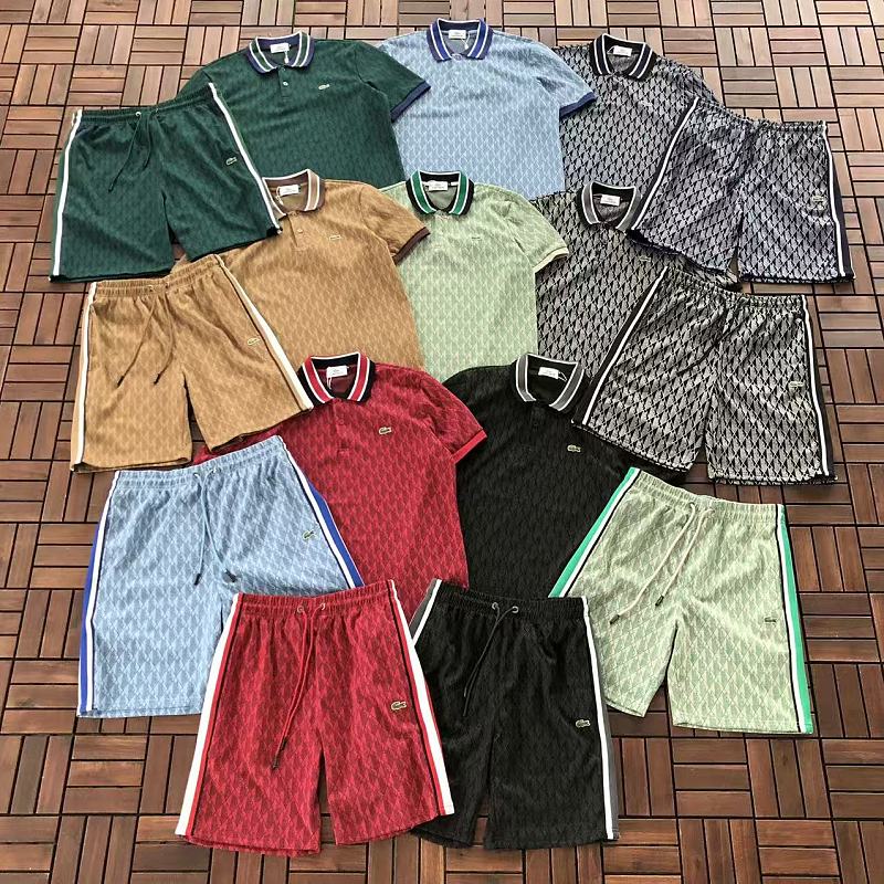 TOP PANTS LACOSTE T-SHIRT SHORTS 55061270 (im 185CM 70KG iwear size M in the photo)