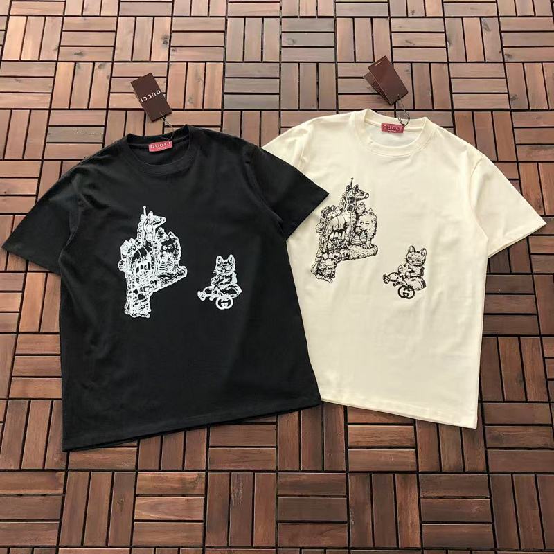 GUCCI T-SHIRT 22122406 (im 185CM 80KG iwear size M in the photo)