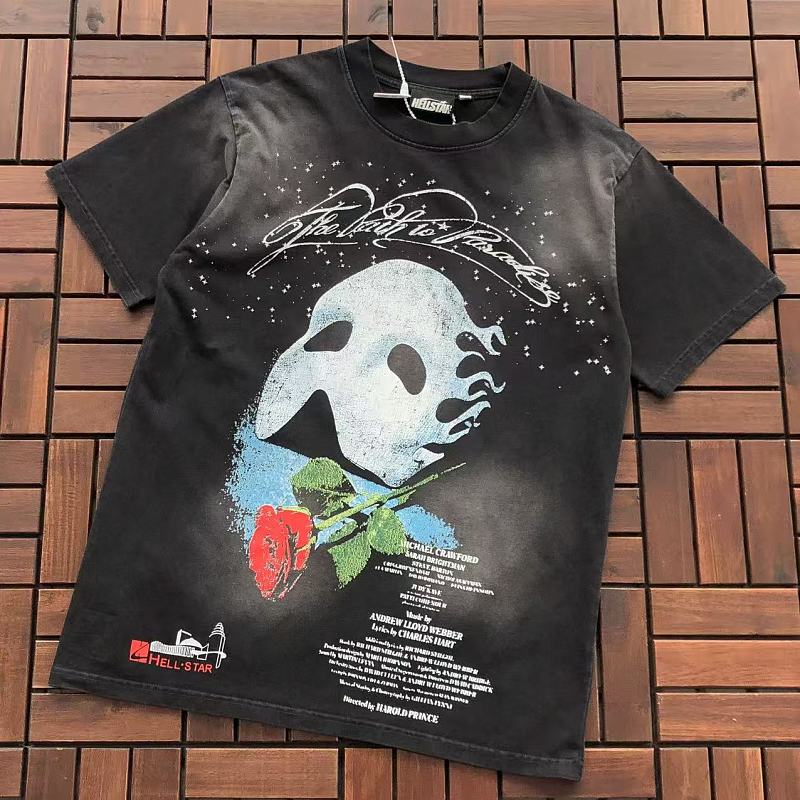 HELLSTAR T-SHIRT 55070225 (im 185CM 70KG iwear size S in the photo)