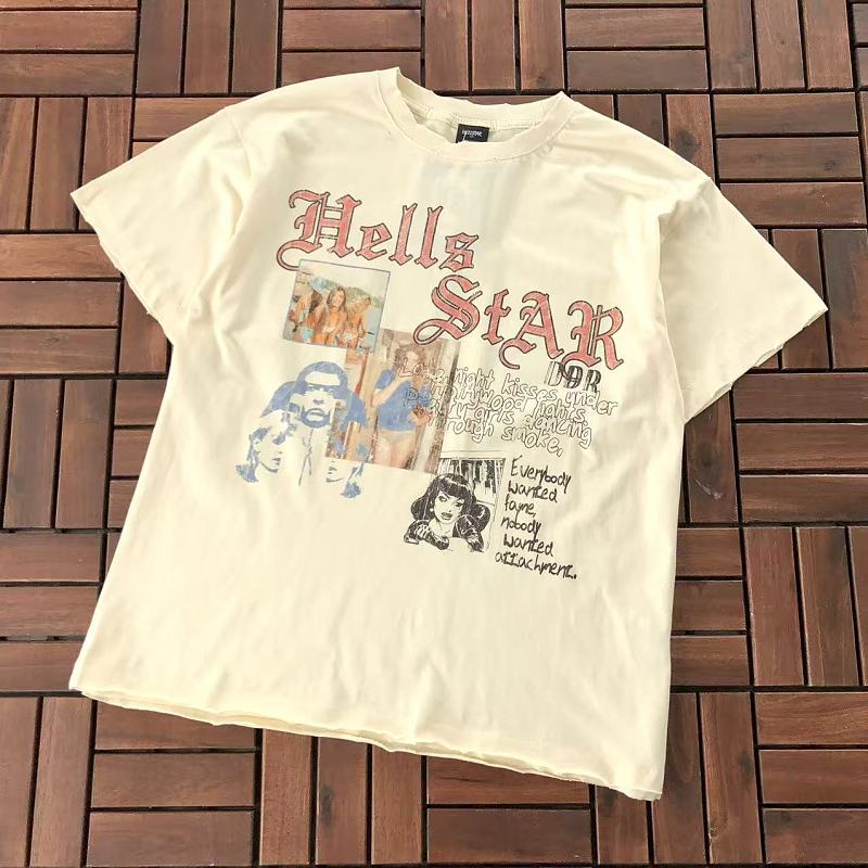 HELLSTAR T-SHIRT 77070603 (im 185CM 70KG iwear size M in the photo)