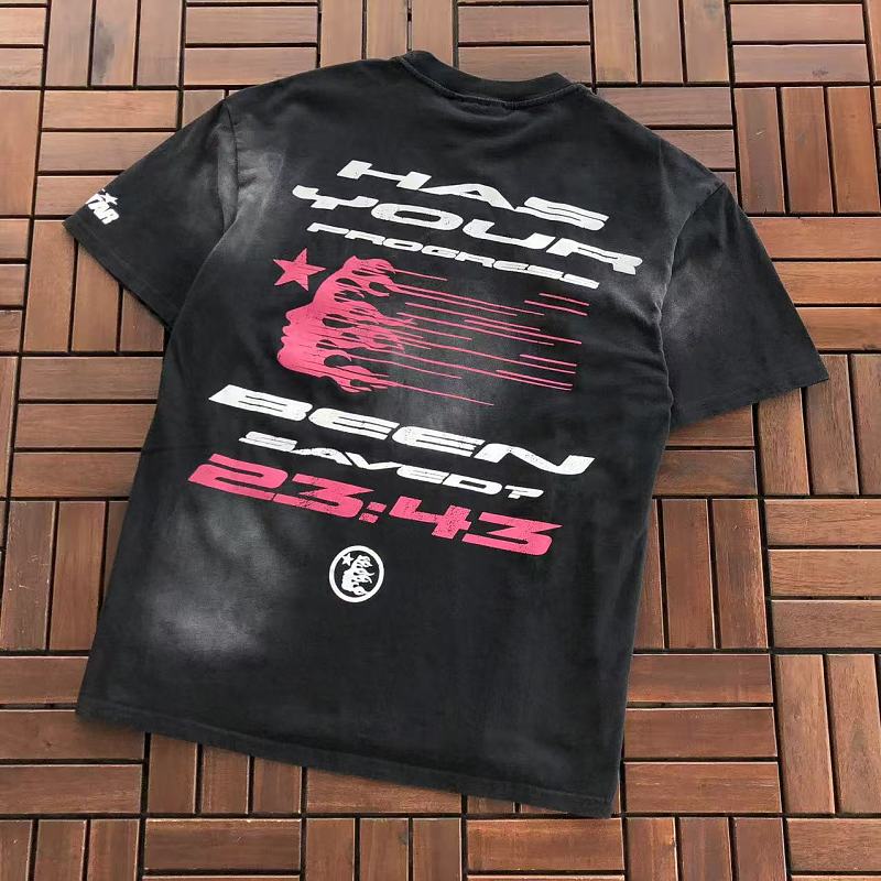 HELLSTAR T-SHIRT 55090147 (im 185CM 70KG iwear size M in the photo)