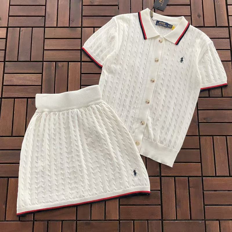 RALPH LAUREN T-SHIRT POLO SHORT SKIRT SWEATER WOMAN 77053130