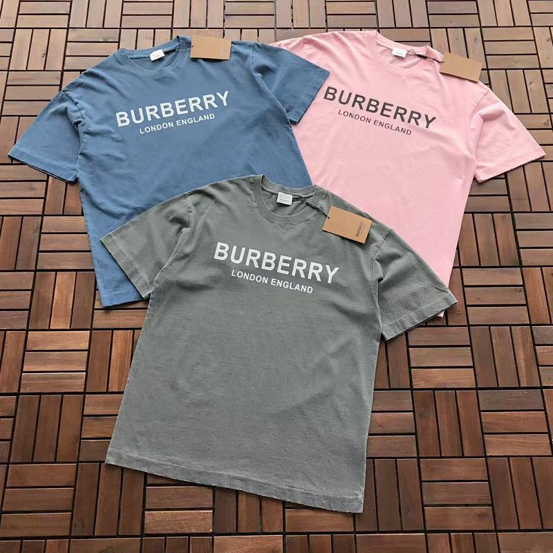 BURBERRY T-SHIRT 66030137 (im 185CM 80KG iwear size L in the photo)