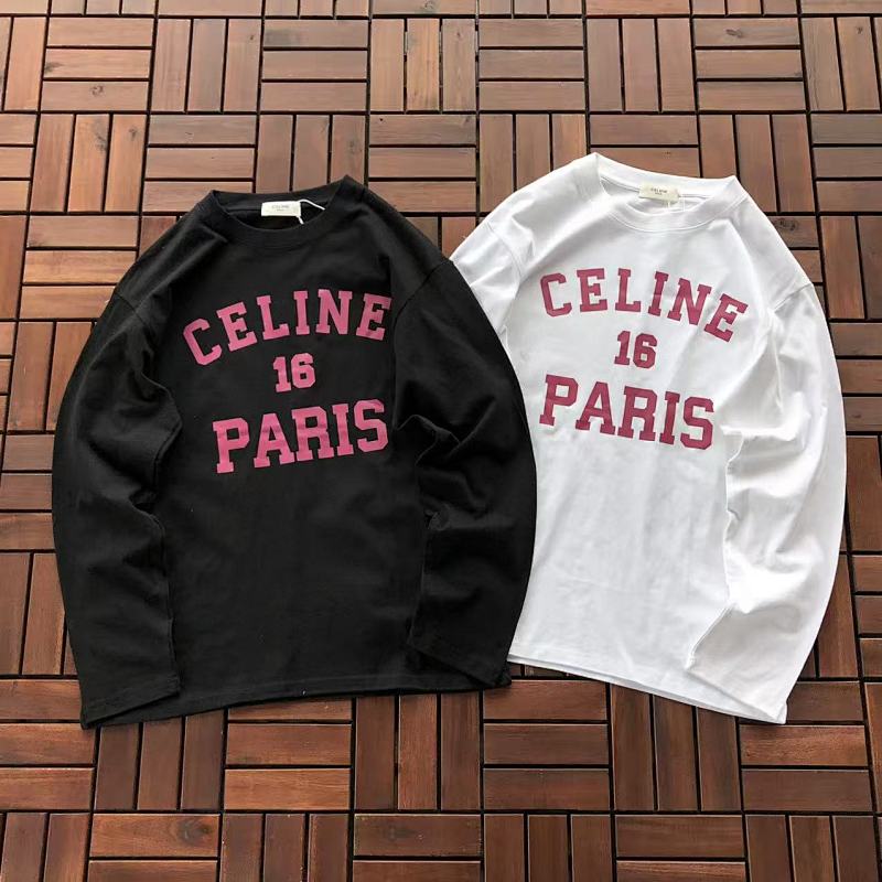 CELINE LONG-SLEEVE 22103006 (im 176CM 58KG iwear size M in the photo)