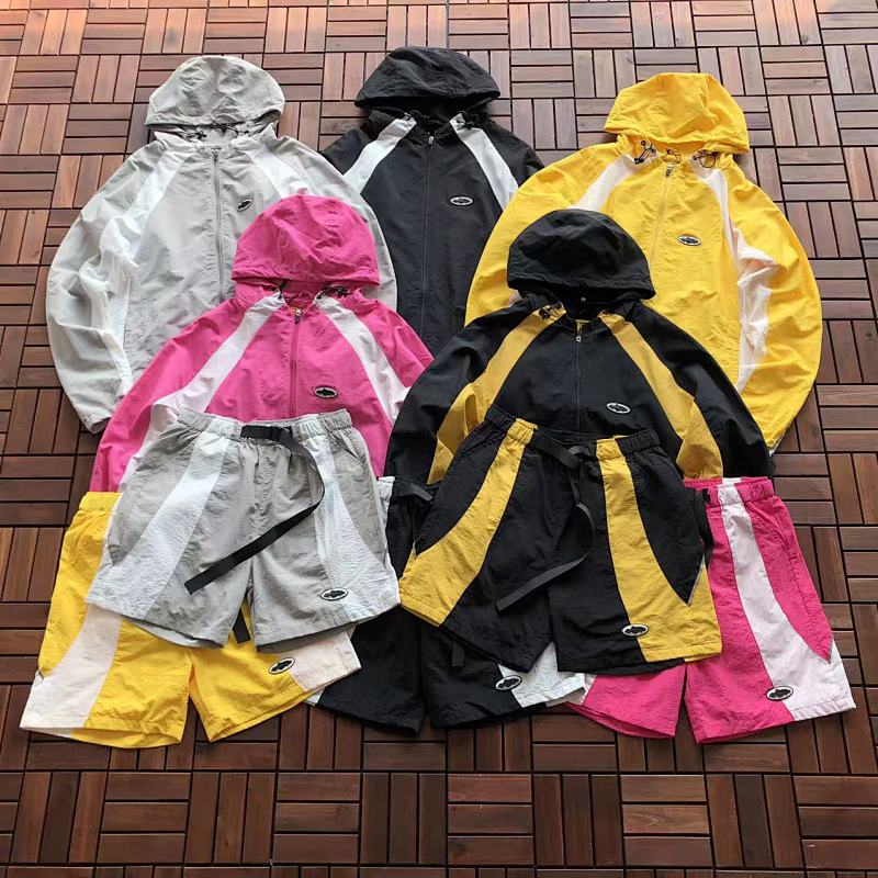 TOP PANTS CORTEIZ JACKET SHORTS 33101157 (im 180CM 68KG iwear size S in the photo)