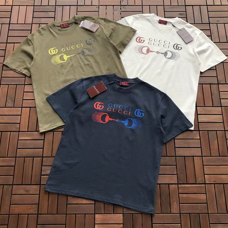 GUCCI T-SHIRT 55020402 (im 185CM 80KG iwear size M in the photo)