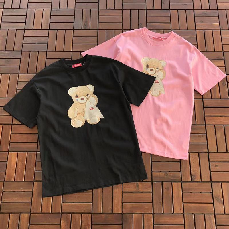SUPREME T-SHIRT 33112344 (im 176CM 58KG iwear size L in the photo)