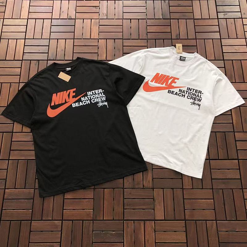 STUSSY & NIKE T-SHIRT 88032525 (im 176CM 58KG iwear size M in the photo)
