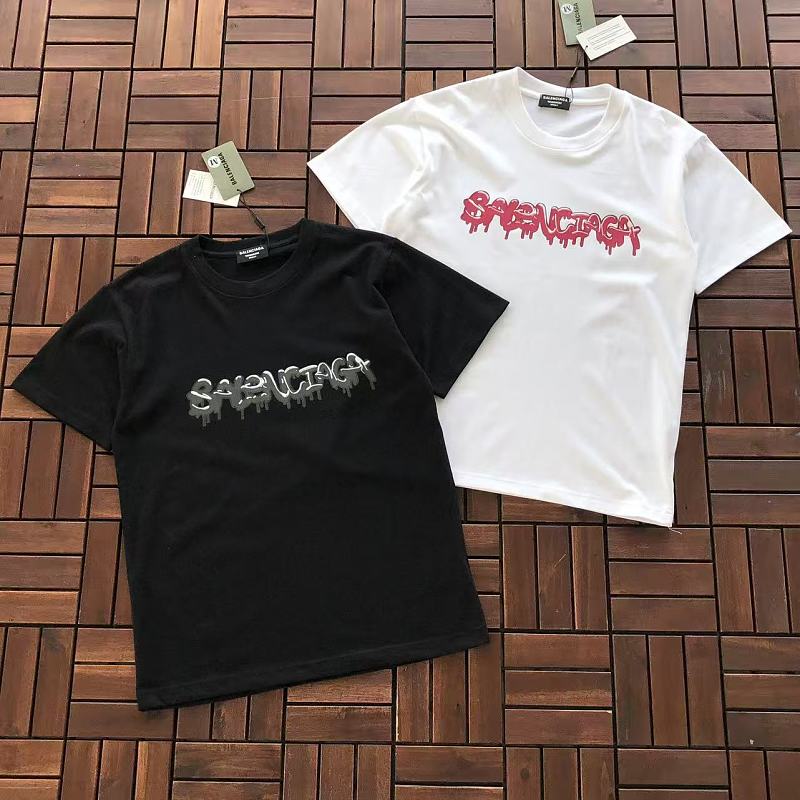 BALENCIAGA T-SHIRT 77052863 (im 185CM 70KG iwear size M in the photo)
