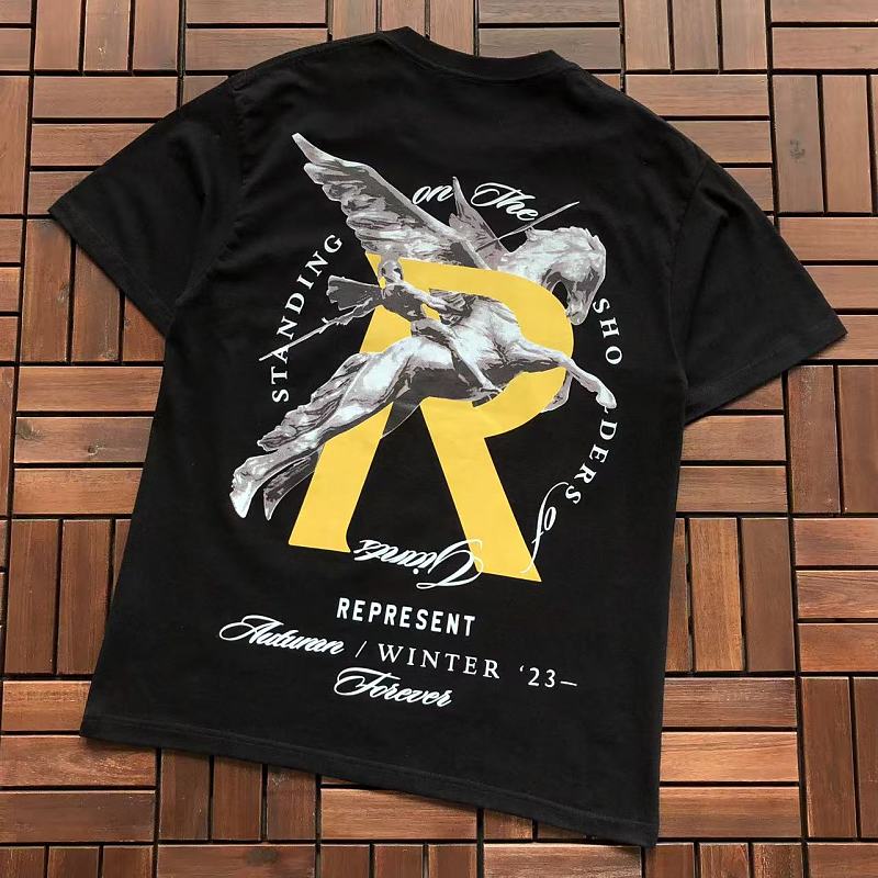REPRESENT T-SHIRT 66061457 (im 185CM 80KG iwear size S in the photo)