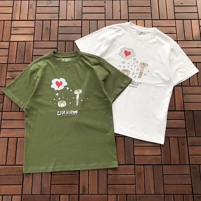 CARHARTT T-SHIRT 55041517 (im 185CM 80KG iwear size M in the photo)