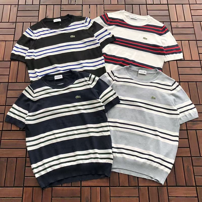 LACOSTE T-SHIRT SWEATER 55070144 (im 185CM 70KG iwear size 4 in the photo)