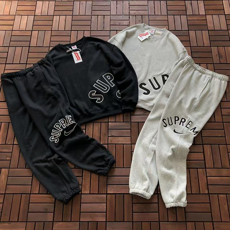 TOP PANTS NIKE& SUPREME SWEATER TROUSERS FLEECE 22123005