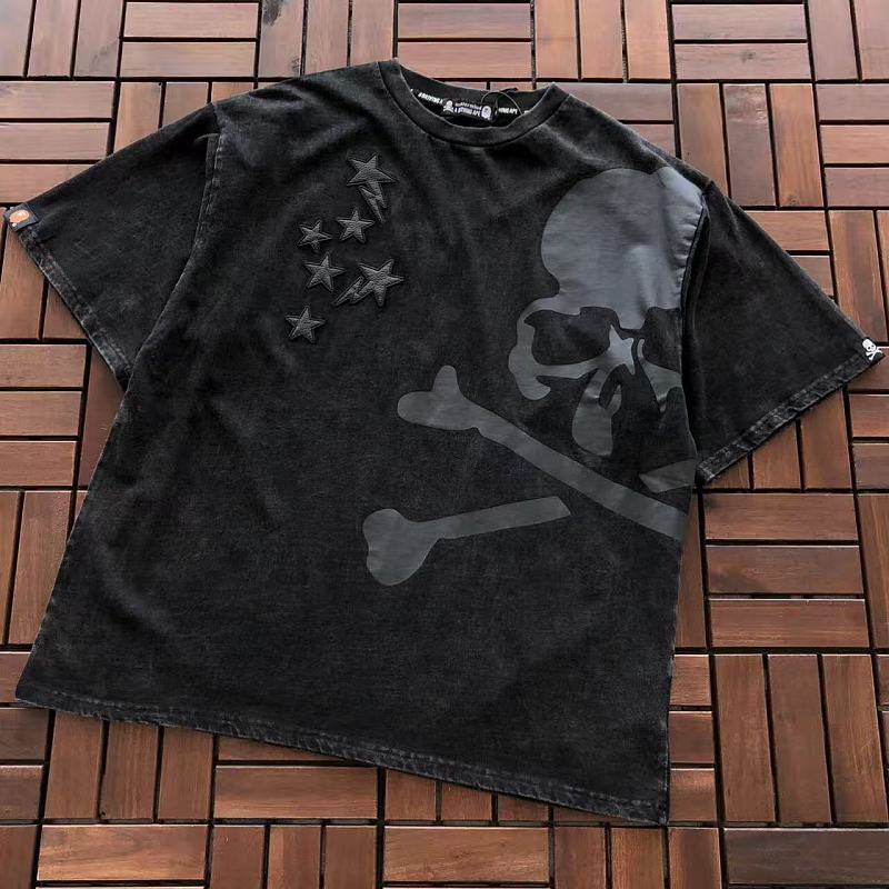 MASTERMIND & BAPE T-SHIRT 77061110 (im 185CM 70KG iwear size M in the photo)