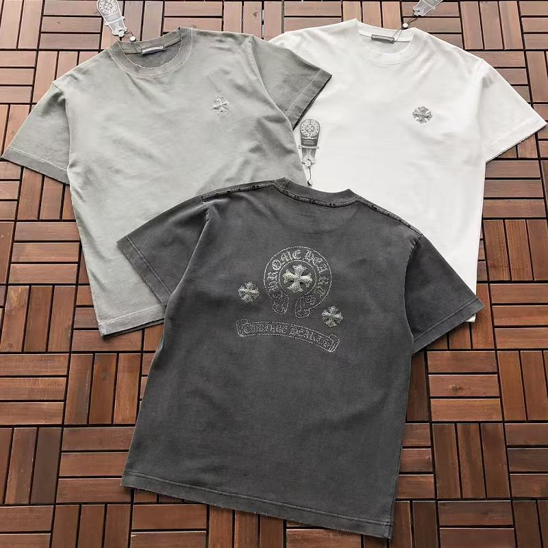 CHROME HEARTS T-SHIRT 55061503 (im 185CM 80KG iwear size M in the photo)
