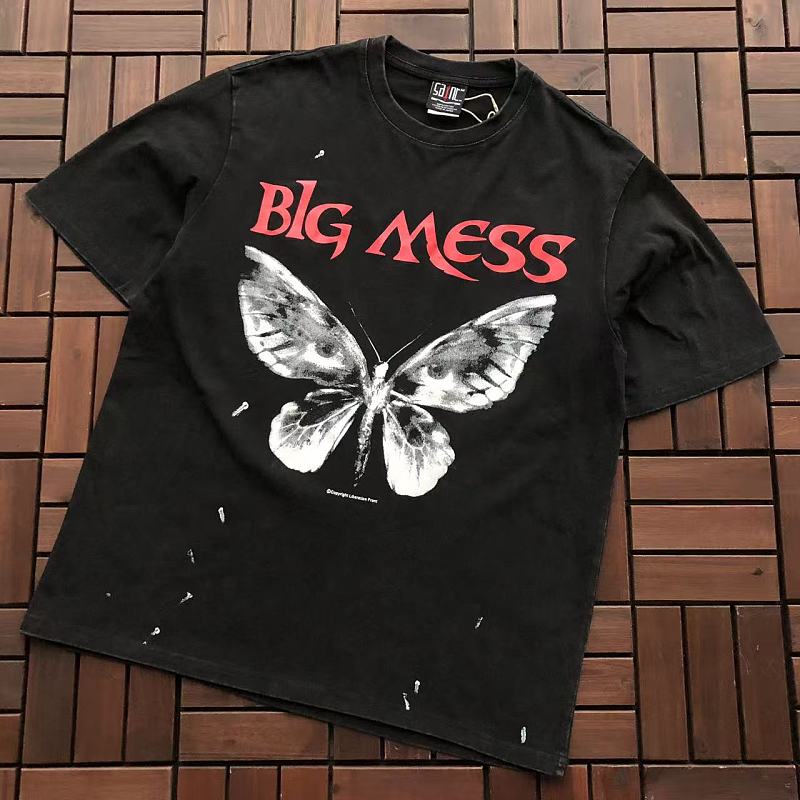 SAINT MICHAEL T-SHIRT 77042328 (im 176CM 58KG iwear size M in the photo)