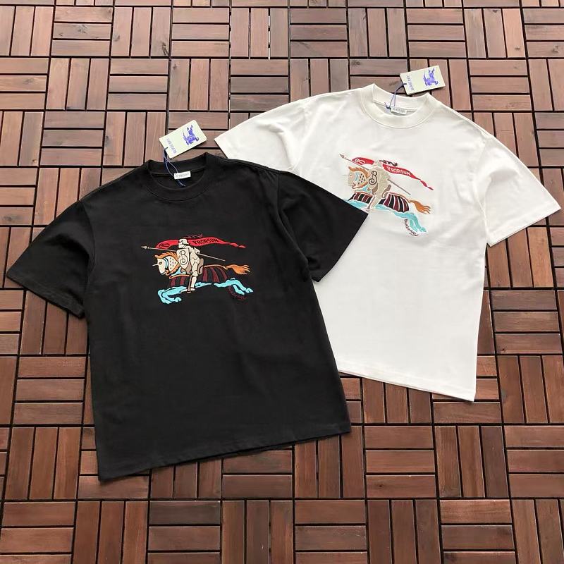 BURBERRY T-SHIRT 77050637 (im 185CM 80KG iwear size S in the photo)